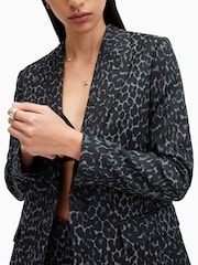 AllSaints Black Aurora Blazer - Image 2 of 8