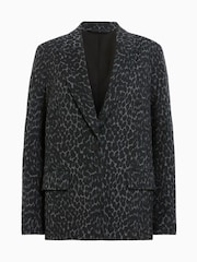 AllSaints Black Aurora Blazer - Image 8 of 8