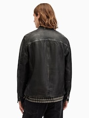 AllSaints Black Murphy Jacket - Image 2 of 6
