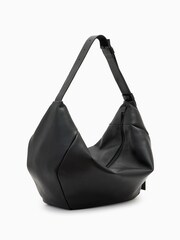 AllSaints Black Madea Oversized Bag - Image 5 of 6