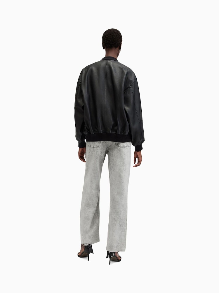 AllSaints Grey Wendel Jeans - Image 2 of 7