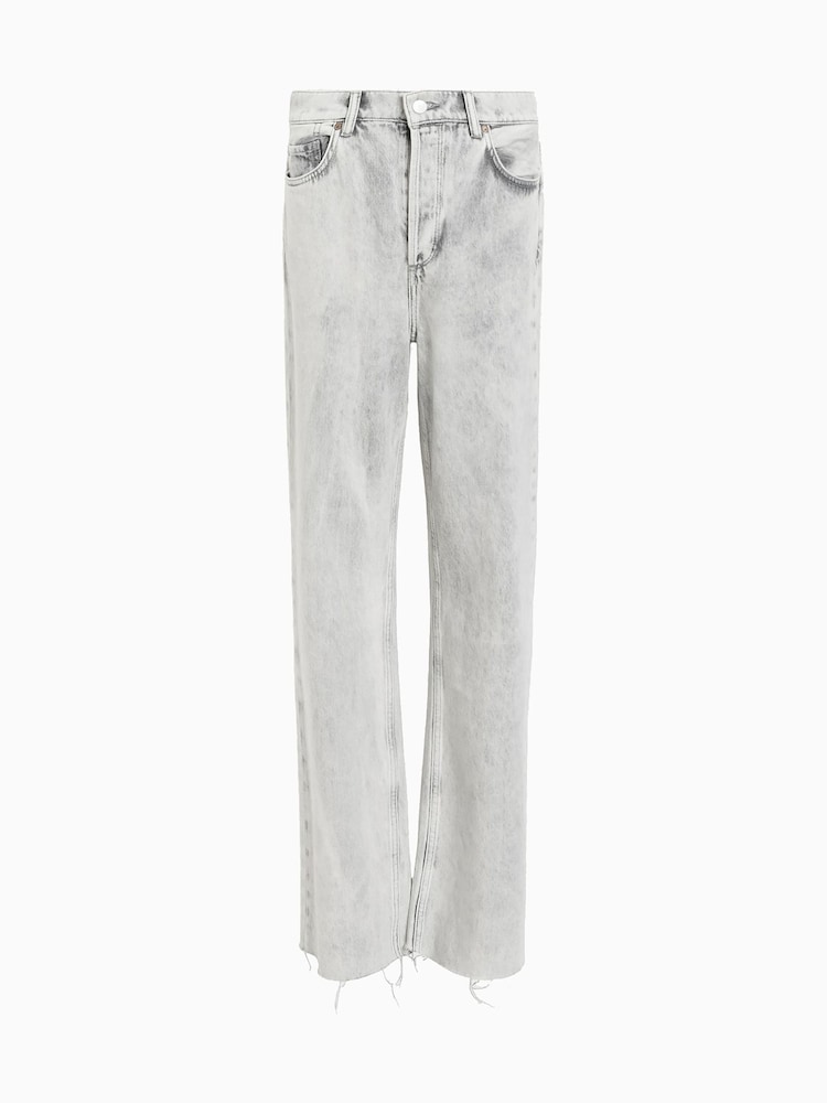 AllSaints Grey Wendel Jeans - Image 7 of 7