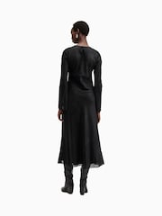AllSaints Black Jada Dress - Image 5 of 6