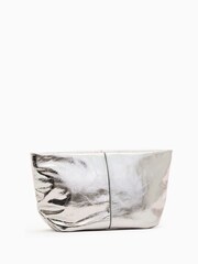 AllSaints Silver Hex E/W Pouch - Image 3 of 6