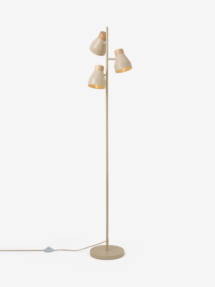 MADE.COM Cream Albert Floor Lamp - Image 3 of 3