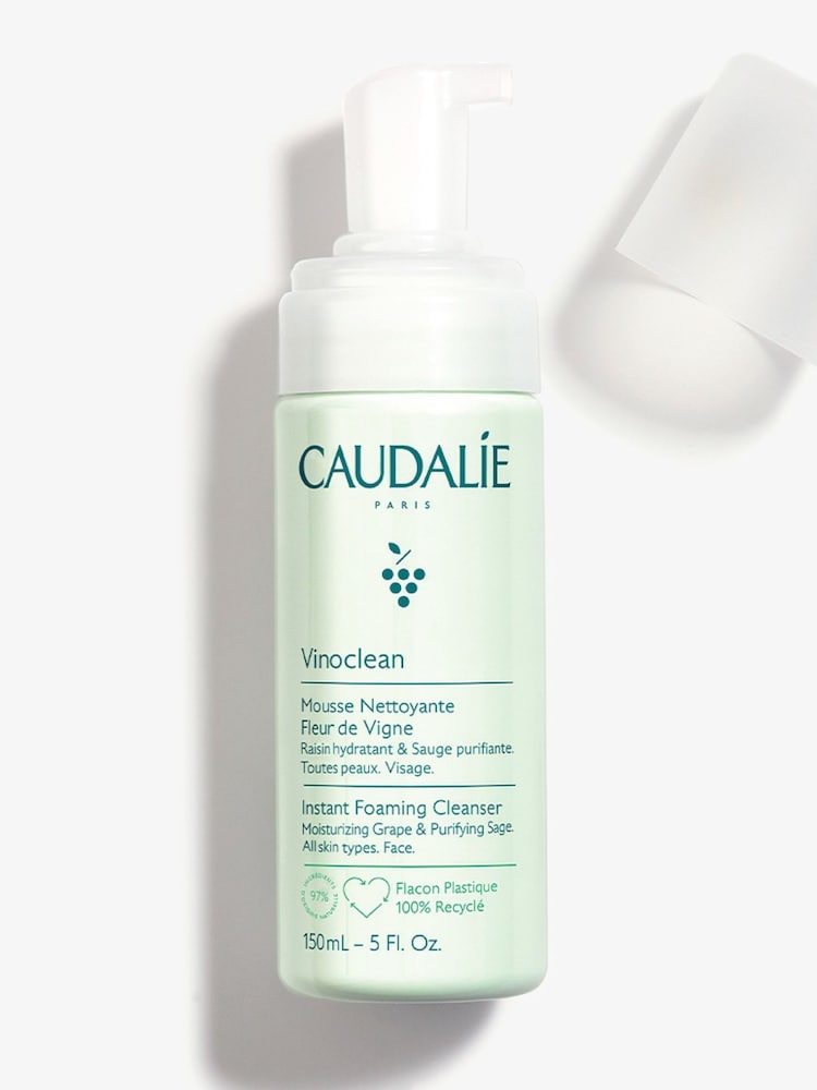 Caudalie Vinoclean Instant Foaming Cleanser 150ml - Image 1 of 5 Caudalie Vinoclean Instant Foaming Cleanser 150ml - Image 1 of 5