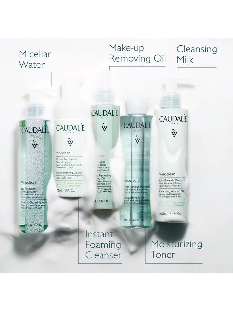 Caudalie Vinoclean Cleansing Almond Milk 200ml - Image 4 of 4 Caudalie Vinoclean Cleansing Almond Milk 200ml - Image 4 of 4