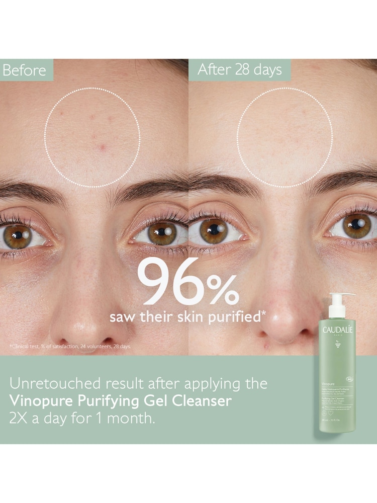 Caudalie Vinopure Purifying Gel Cleanser - 385 mL - Image 2 of 5