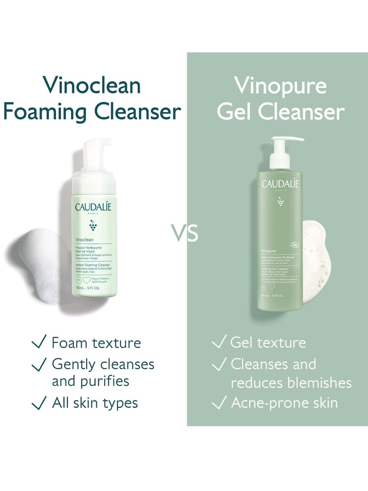 Caudalie Vinopure Purifying Gel Cleanser - 385 mL - Image 5 of 5