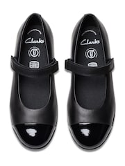 Chaussures Clarks Finja en cuir à pierres précieuses - Image 6 de 7