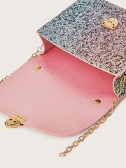 Monsoon Grey Rainbow Glitter Mini Satchel Bag - Image 4 of 4