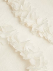 Monsoon Flora Corsage Trim 100% Bombaž pletena jopa - Slika 3 iz 3