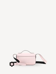 Marc Jacobs Pink Logo Cross-Body Bag With Flower Buckle Detail - Image 2 of 5