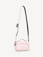 Marc Jacobs Pink Logo Cross-Body Bag With Flower Buckle Detail - Image 3 of 5