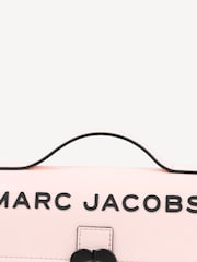 Marc Jacobs Pink Logo Cross-Body Bag With Flower Buckle Detail - Image 4 of 5