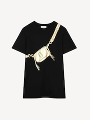 Logo Cross-Body Bag Print T-Shirt Dress - Image 1 of 2
