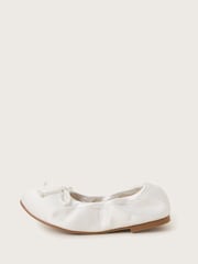 Monsoon Natural Foldable Ballet Flats - Image 3 of 3