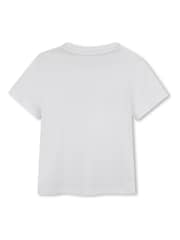 BOSS Brown Logo Baby Short Sleeve T-Shirt And Shorts Set - Image 5 of 6