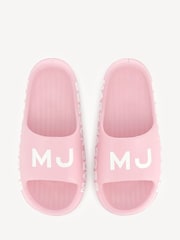 Marc Jacobs Pink Logo Sliders - Image 4 of 8