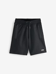 BOSS Black Logo Zip Up Hoodie And Shorts Set - Image 4 of 8