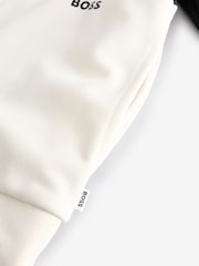 BOSS Black Logo Zip Up Hoodie And Shorts Set - Image 8 of 8