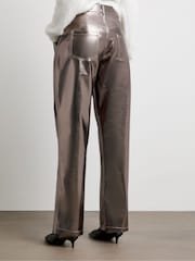 Joanna Hope Metallic PU Trousers - Bild 2 von 4