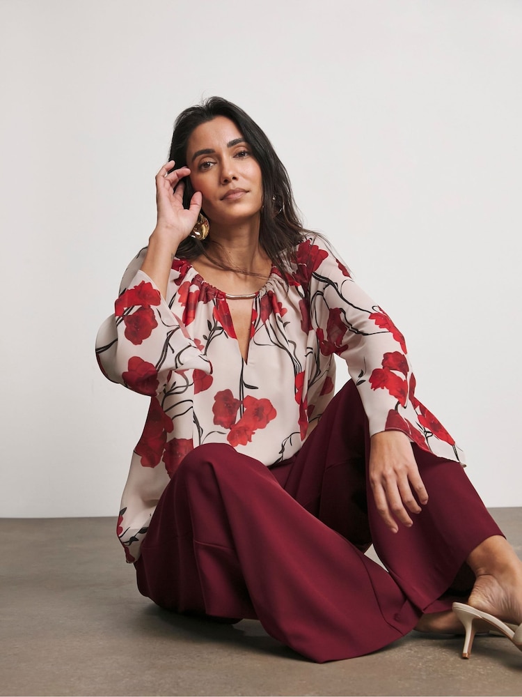 Joanna Hope Blouse With Neck Detail - Image 4 of 4