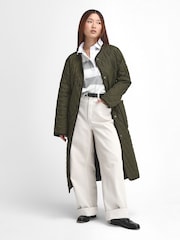 Barbour® Grey/White Marsden Rugby 100% Cotton Top - Image 3 of 6