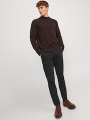 JACK & JONES Black Slim Fit Chino Trousers - Image 2 of 7