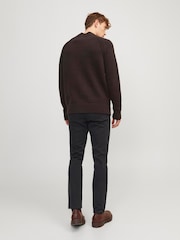 JACK & JONES Black Slim Fit Chino Trousers - Image 3 of 7