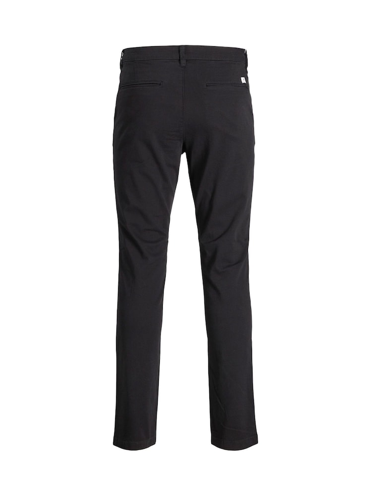 Чорний - JACK & JONES Приталені штани-чінос - Image 6 of 7