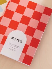 Good Tuesday Checks, Peach and Cherry Notebook and 2025 Diary - Image 2 of 6