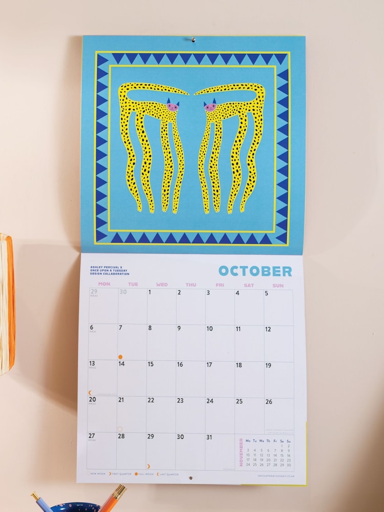 Good Tuesday Artist Collab with Ashley Pervical The Cats 2025 Calendar - Image 2 of 5