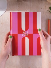 Good Tuesday Pink/Red 2025 Arches Diary - Image 1 of 6