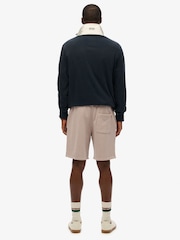 Superdry Beige Micro Logo Shorts - Image 4 of 7