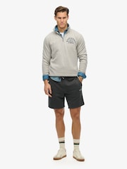 Superdry Black Micro Logo Shorts - Image 3 of 7