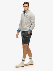 Superdry Black Micro Logo Shorts - Image 5 of 7