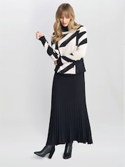 Gina Bacconi Carol Polo Neck Black Jumper - Image 1 of 6