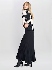 Gina Bacconi Carol Polo Neck Black Jumper - Image 2 of 6
