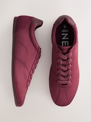 Berry Red Forever Comfort® Satin Lace Up Trainers - Image 6 of 11