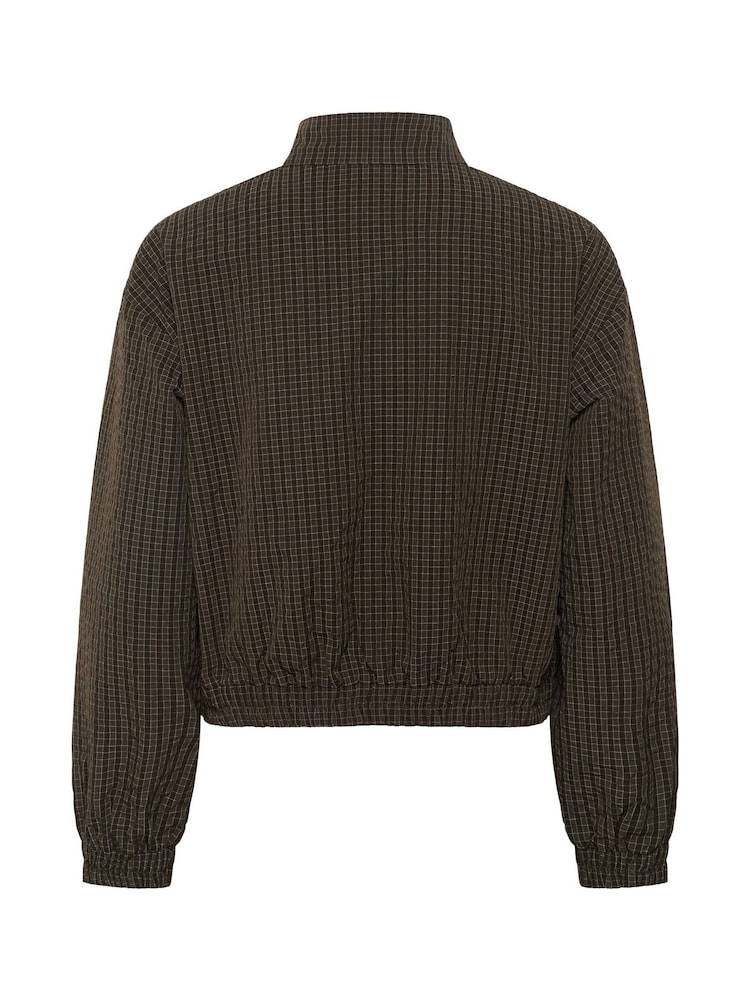 Kaffe Brown Kamirana Bomber Jacket - Image 7 of 7 Kaffe Brown Kamirana Bomber Jacket - Image 7 of 7