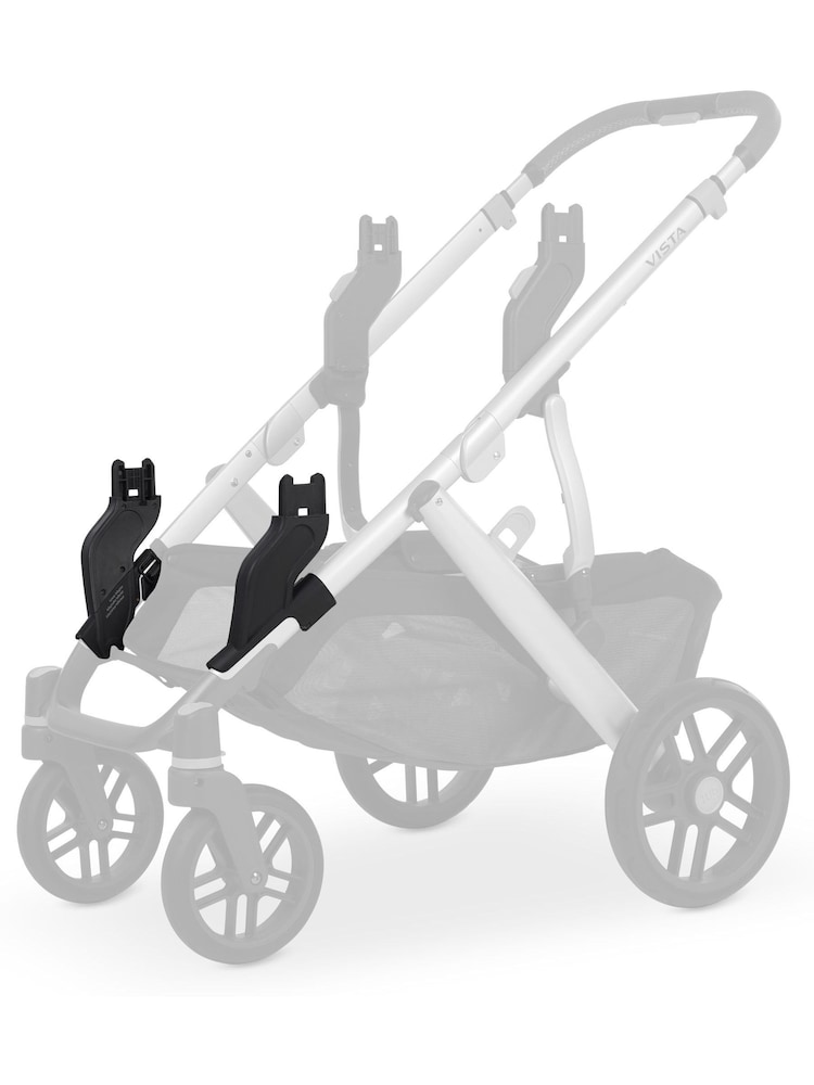 UPPAbaby Black VISTA - Lower Adapter for MESA iSize/ Carrycot - Image 1 of 4