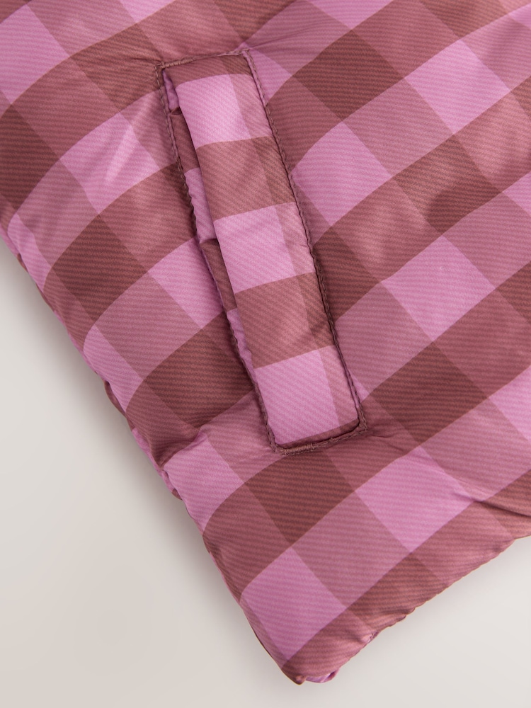 Pink Check Print Gilet (3mths-7yrs) - Image 5 of 5