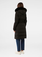 Forever New Black Vienna Mid Length Down Puffer Coat - Image 2 of 5