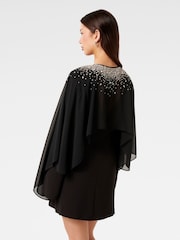 Forever New Black Rina Rhinestone Mini Dress - Image 5 of 5