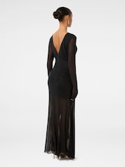 Forever New Black Layton Petite Embellished Maxi Dress - Image 2 of 5