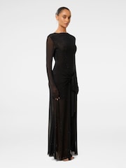 Forever New Black Layton Petite Embellished Maxi Dress - Image 4 of 5