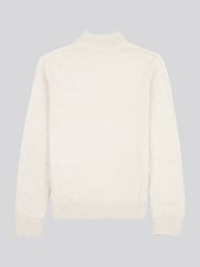 U.S. Polo Assn. Natural Boys Knitted Quarter Zip Polo Shirt - Image 7 of 8