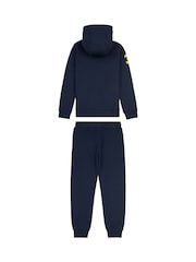 U.S. Polo Assn Blue U.S. Polo Assn. Boys Player 3 Zip Hoodie and Jogger Set - Image 2 of 6