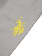 U.S. Polo Assn Grey U.S. Polo Assn. Boys 12cm Double Horsemen Zip Hoodie and Jogger Set - Image 5 of 5
